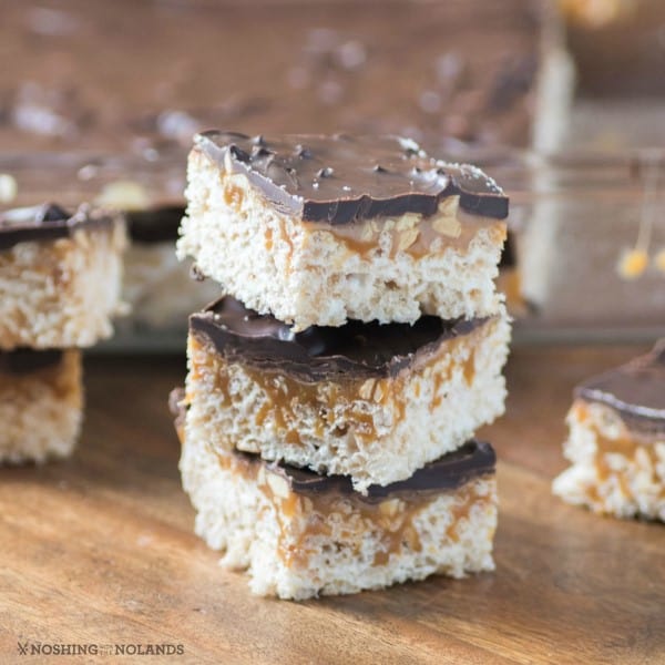 Snickers Rice Krispies Treats