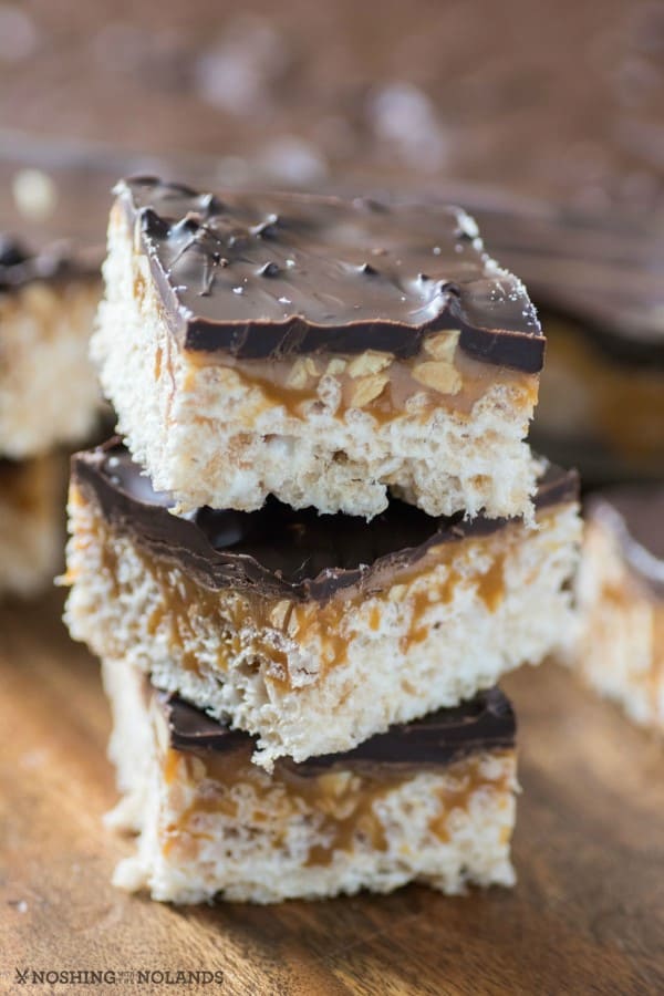 Snickers Rice Krispies Treats