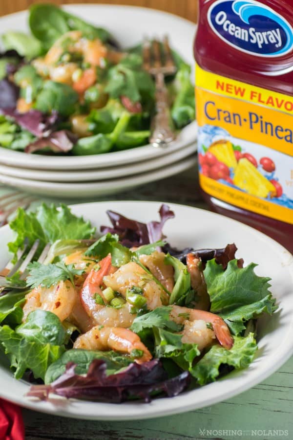 Shrimp Salad with Cranberry Pineapple Marinade