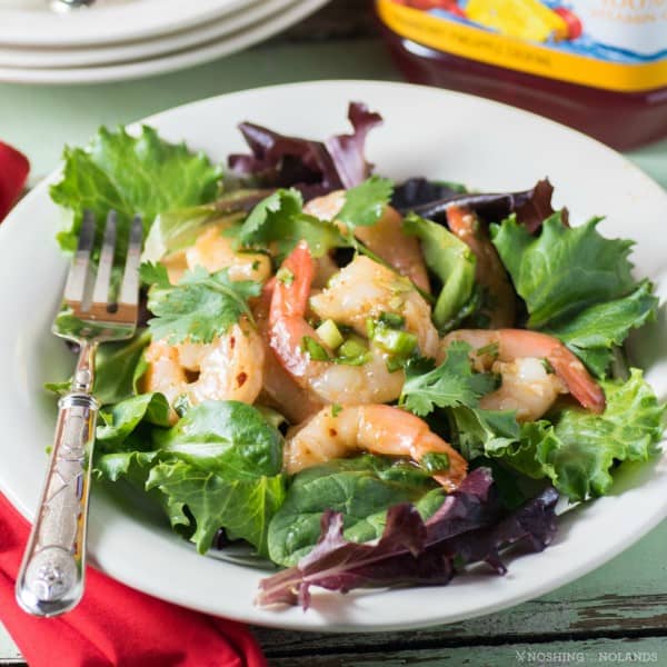 Shrimp Salad with Cranberry Pineapple Marinade