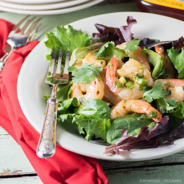 Shrimp Salad with Cranberry Pineapple Marinade