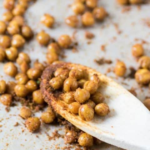 Chili Lime Roasted Chickpeas