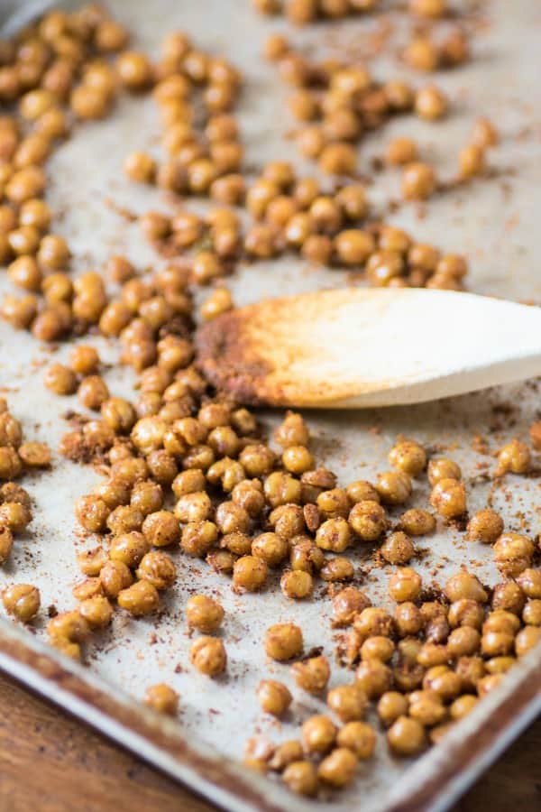 Chili Lime Roasted Chickpeas