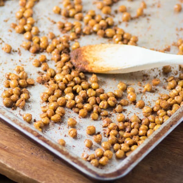 Chili Lime Roasted Chickpeas