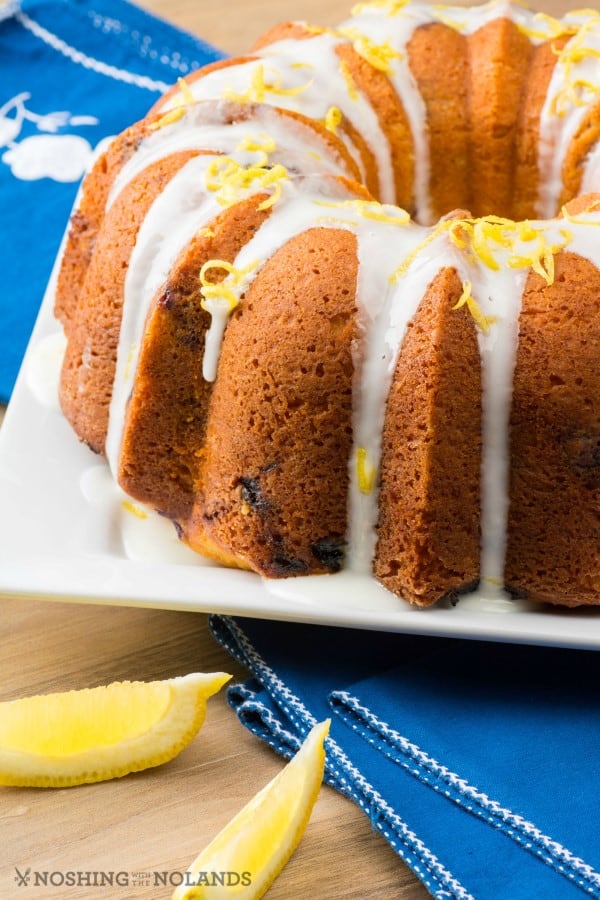 Lemon Blueberry Bundt