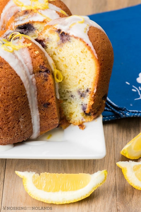 Lemon Blueberry Bundt