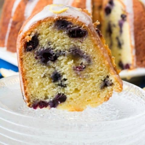 Lemon Blueberry Bundt