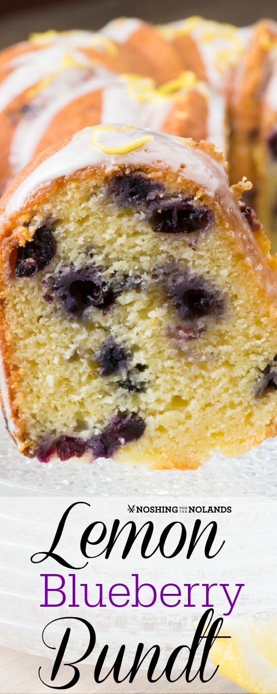 Lemon Blueberry Bundt