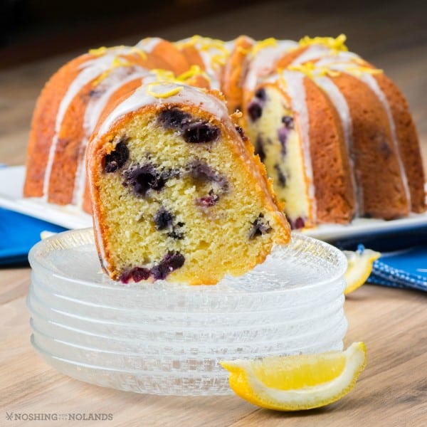 Lemon Blueberry Bundt