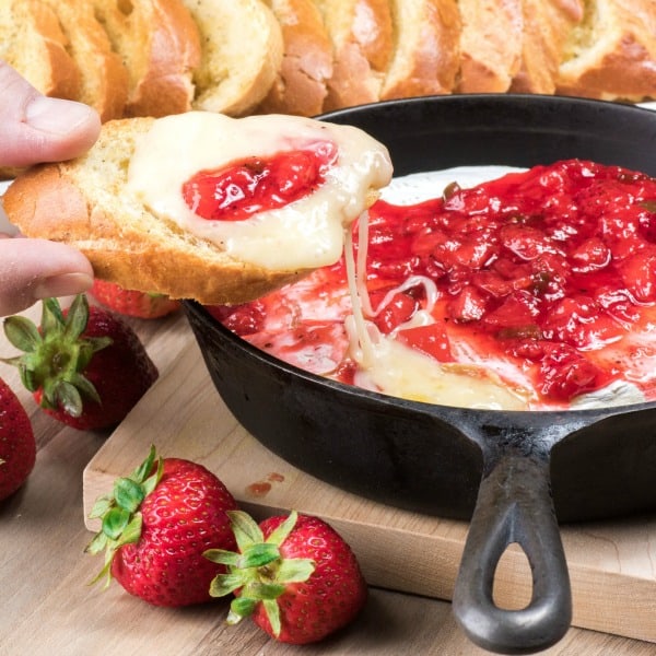 Strawberry Jalapeno Brie