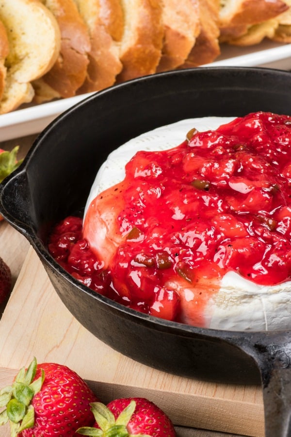 Strawberry Jalapeno Brie