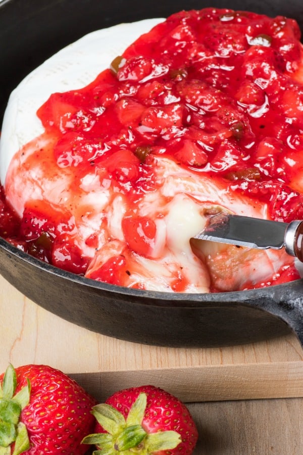 Strawberry Jalapeno Brie