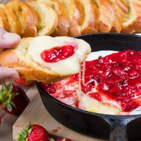 Strawberry Jalapeno Brie