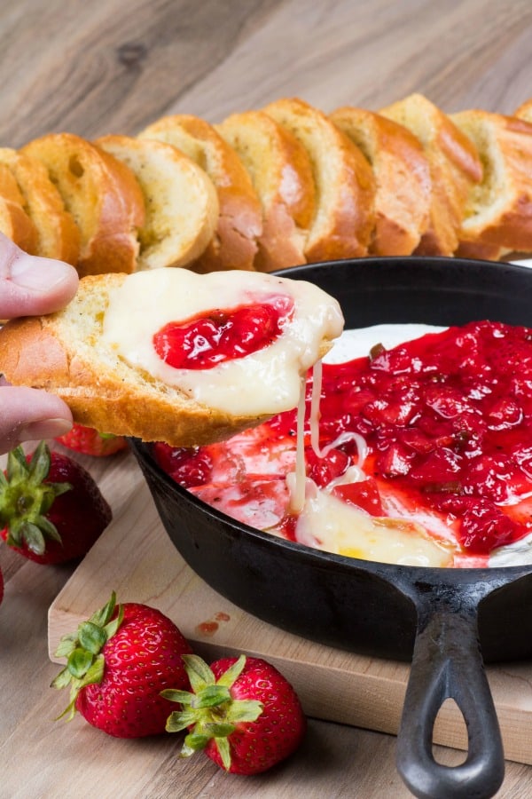 Strawberry Jalapeno Brie