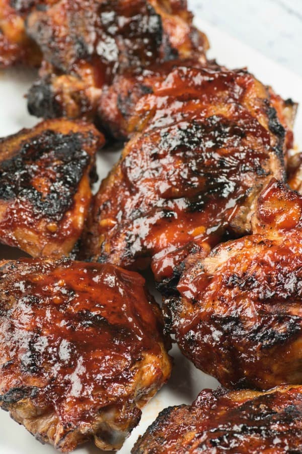 Grilled Chicken with Homemade BBQ Sauce