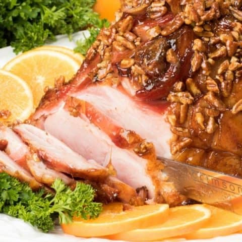 Southern Pecan Glazed Ham