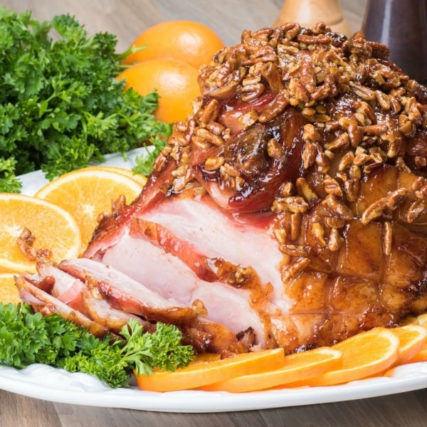 Southern Pecan Glazed Ham