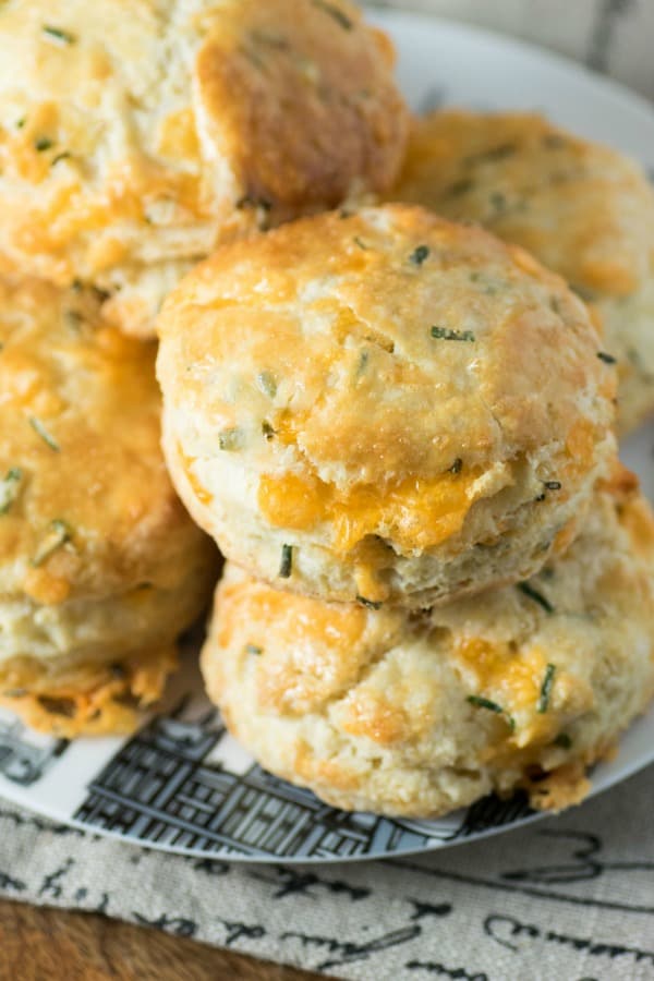 Cheddar Chive Scones