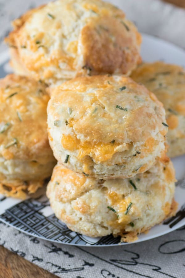 Cheddar Chive Scones