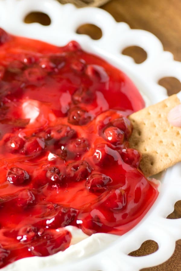 Cherry Cheesecake Dip