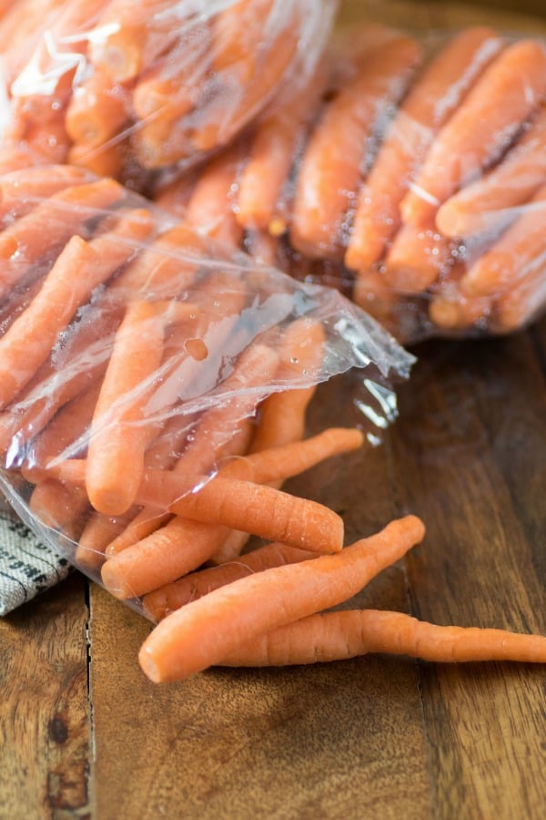 Freezing Farmers' Market Vegetables