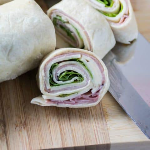 Ham Havarti Pinwheels