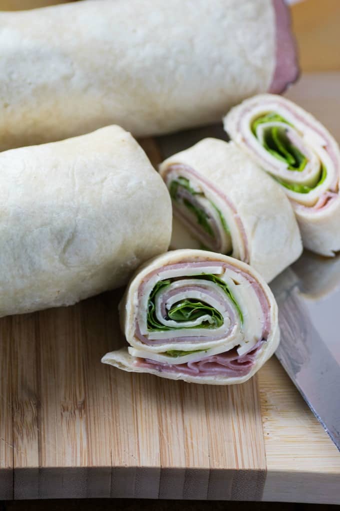 Ham Havarti Pinwheels