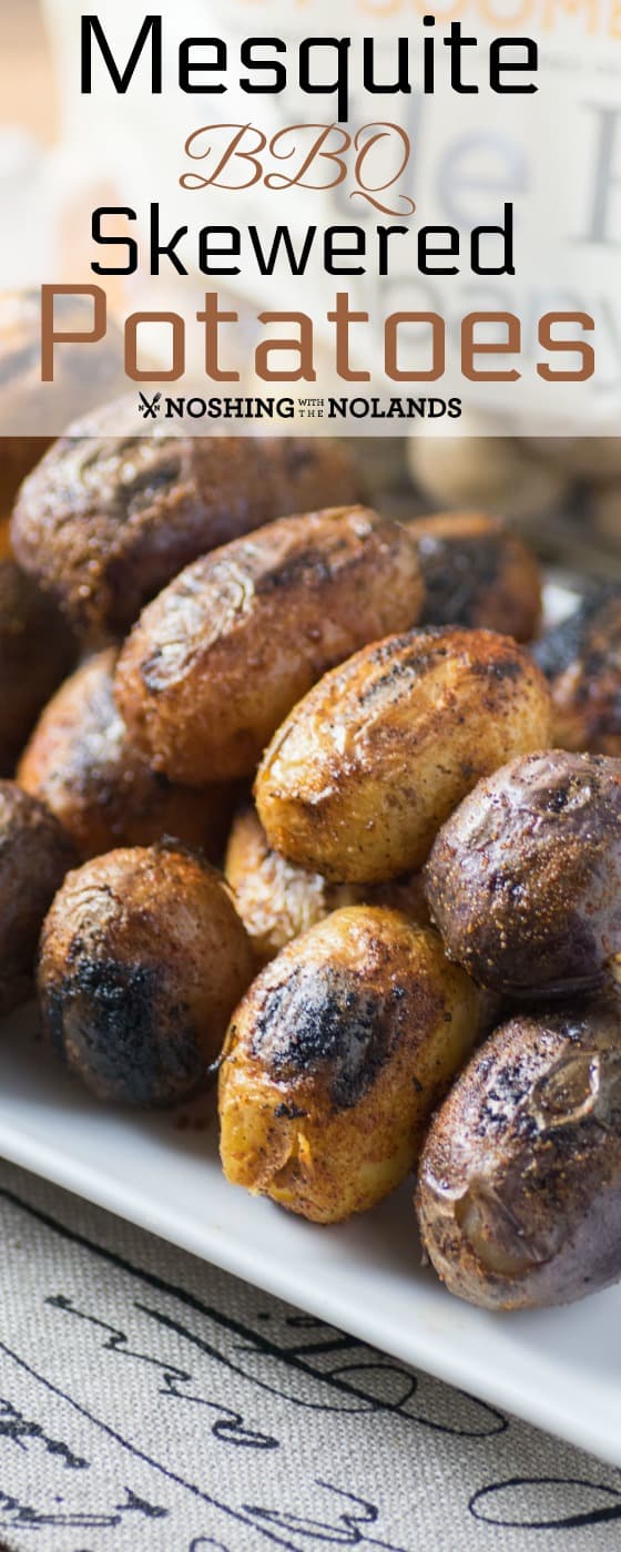 Mesquite BBQ Skewered Potatoes