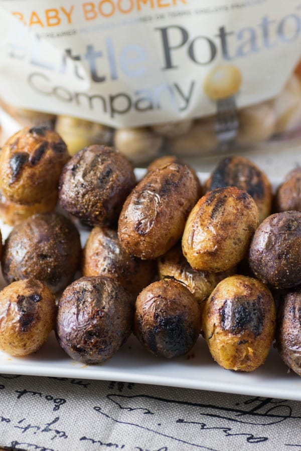 Mesquite BBQ Skewered Potatoes