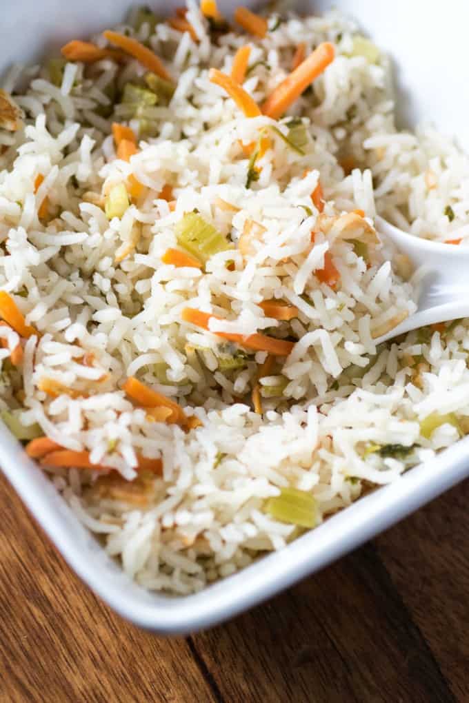 Rice Cooker Rice Pilaf