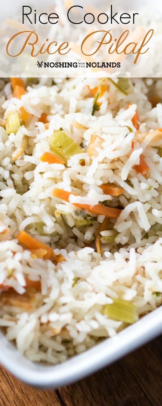 Rice Cooker Rice Pilaf