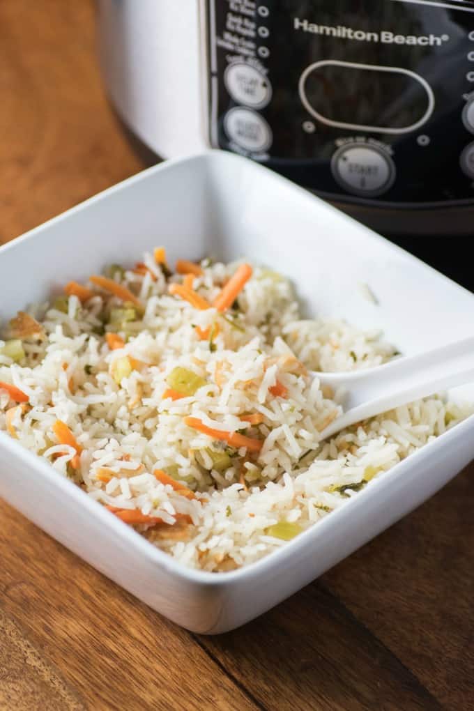 Rice Cooker Rice Pilaf