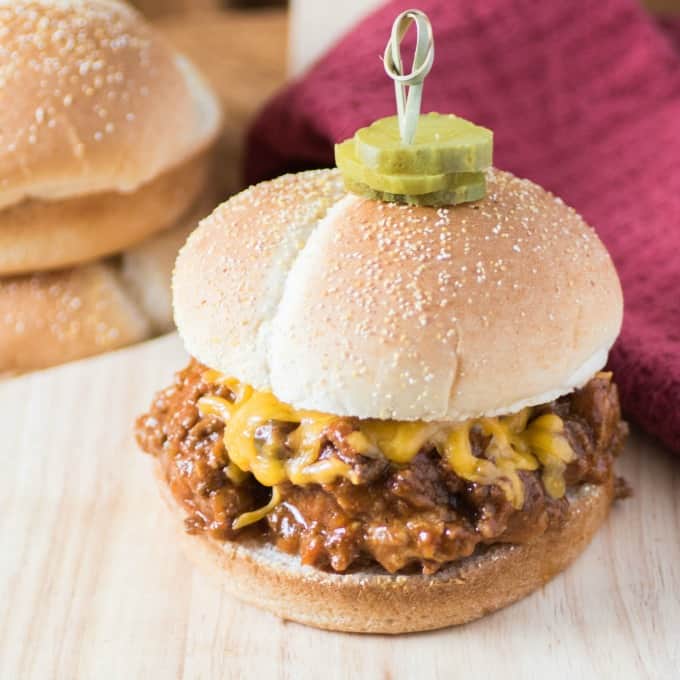 Slow Cooker Sloppy Joes