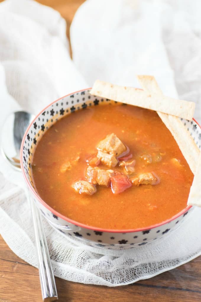 Slow Cooker Tortilla Soup