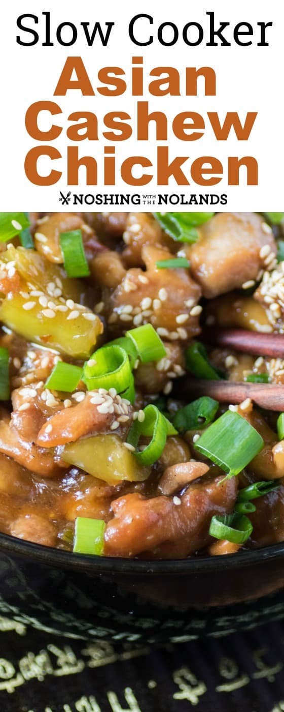 Slow Cooker Asian Cashew Chicken