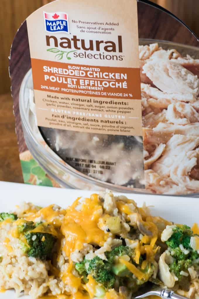 Stove Top Chicken Broccoli Cheesy Rice Casserole