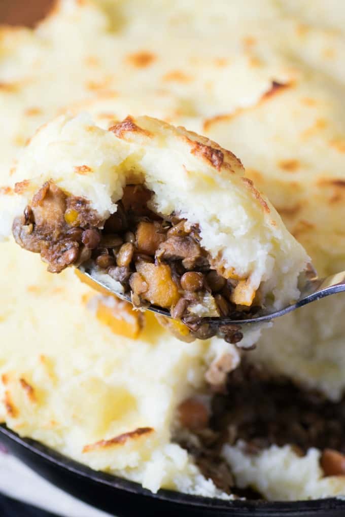 Comforting Lentil Shepherd's Pie