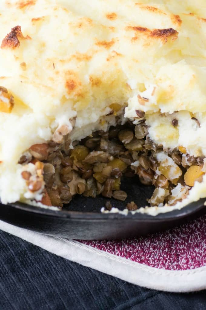 Comforting Lentil Shepherd's Pie