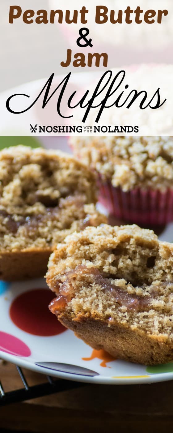 Peanut Butter and Jam Muffins