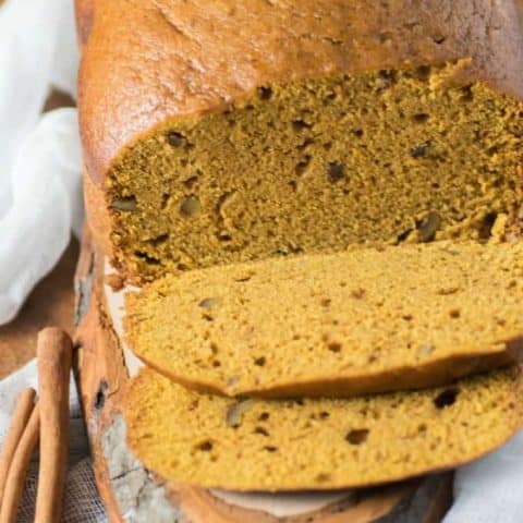 Bread Machine Pumpkin Pie Spice Loaf