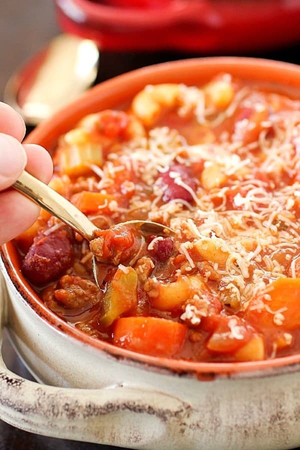 Pasta and Bean Soup