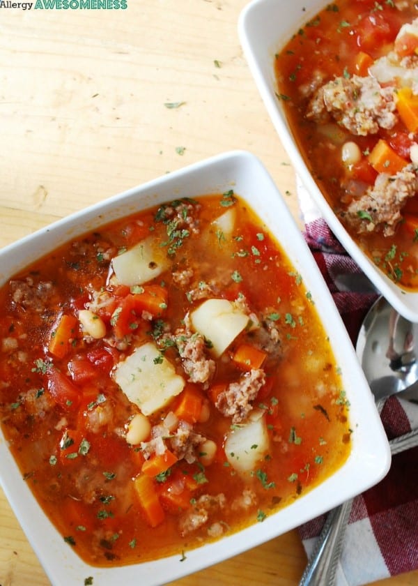 Potato and Sausage Soup