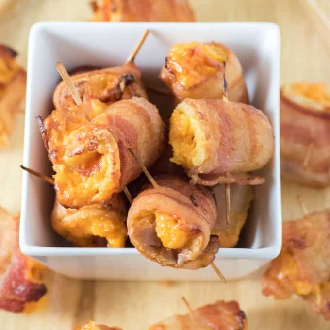 Bacon Cheddar Roll Ups