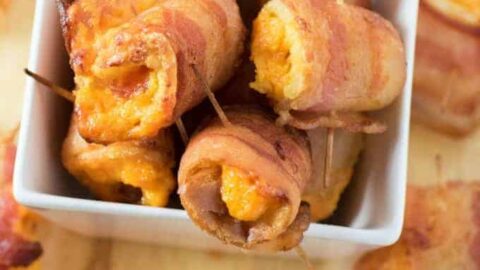 Bacon Cheddar Roll Ups