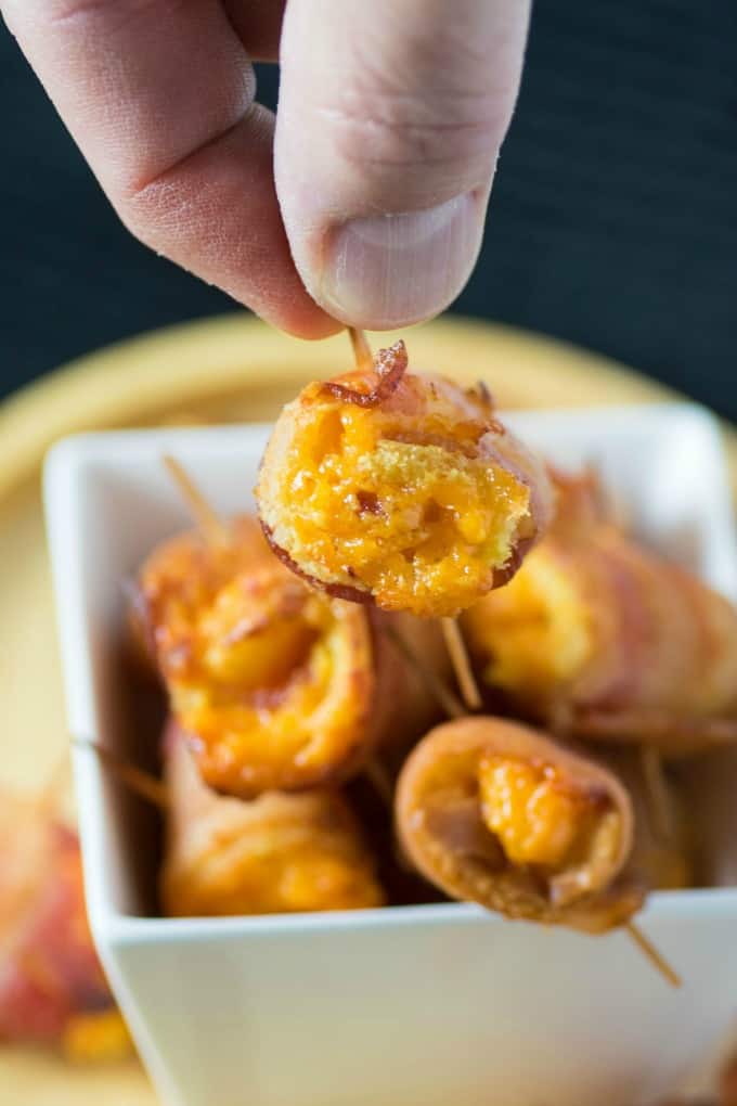 Bacon Cheddar Roll Ups