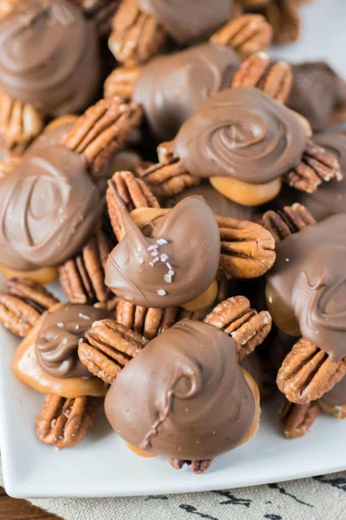 Homemade Chocolate Turtles