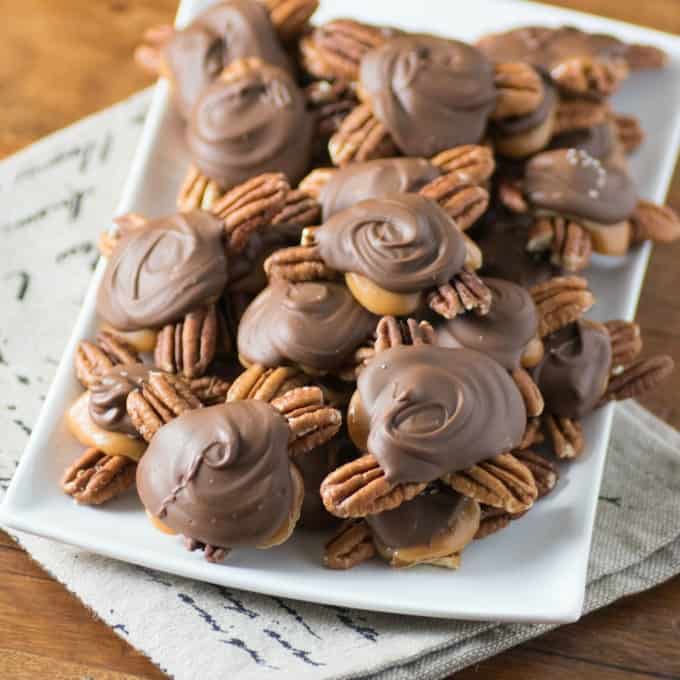 Homemade Chocolate Turtles