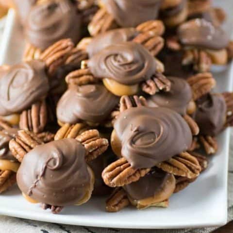 Homemade Chocolate Turtles