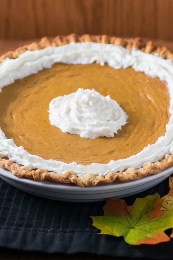 Super Easy Pumpkin Pie Recipe