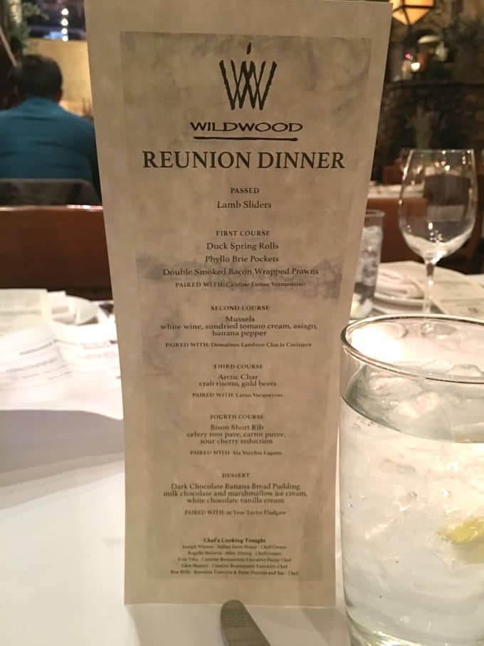 Wildwood Reunion - Bonterra Trattoria